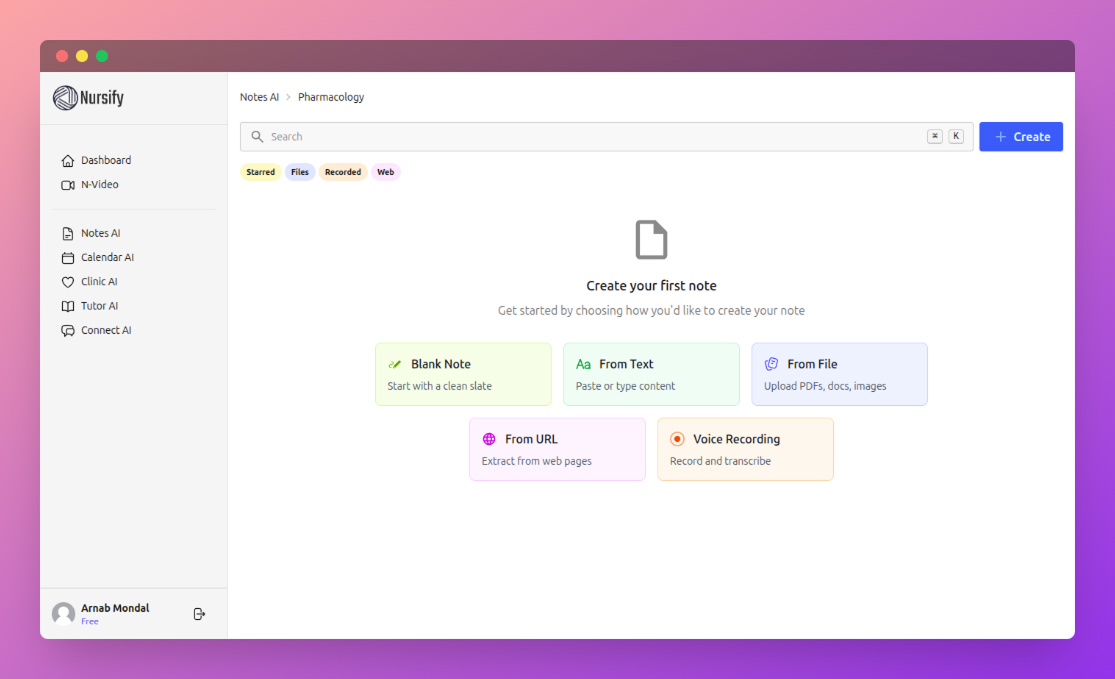 Notes AI turning complex information into organized notes